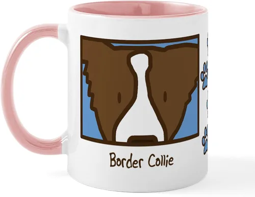 Vista 8 de CafePress Anime Brown Border Collie Mug 11 oz (325 ml) Ceramic Coffee Mug