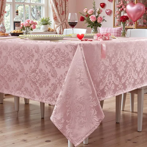 Vista 17 de Servilletas cuadradas de jacquard blanco, servilletas de poliéster suave resistentes a las arrugas con diseño damasco, servilletas de tela
