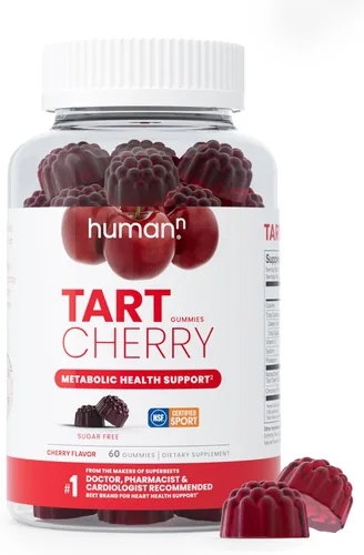 Vista 4 de Humann SuperBeets - Gomitas masticables de corazón y cereza ácida
