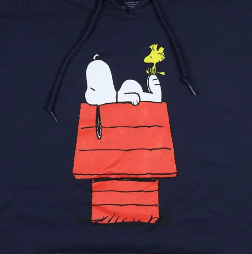 Vista 3 de Peanuts Juniors' Snoopy and Woodstock Red Doghouse Sudadera con capucha