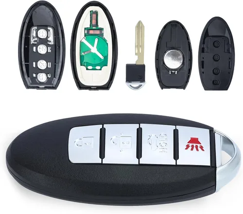 Vista 7 de Keymall Reemplazo de 4 botones para Nissan Maxima 2007-2008 para Sentra 2007-2012 CWTWBU735 285E3-EW81D 285E3-EW82D