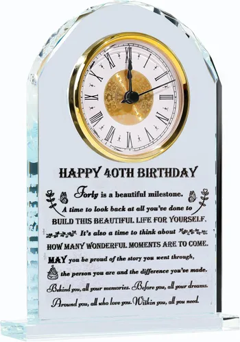 Vista 22 de Movdyka Regalos de 70 cumpleaños para mujeres y hombres – Reloj de cristal personalizado 1956 70 años de edad regalo para ella él – Ideas de regalos