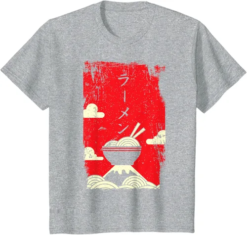 Vista 57 de Ramen Noodles Camiseta de arte japonés, Negro