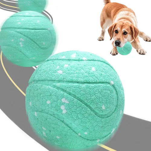 Vista 10 de Magicorange Juguetes interactivos para perros, juguetes automáticos de bolas rodantes para perros, bolas de tenis con efecto rodante para cachorros