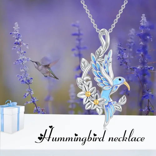 Vista 6 de Collar de animales para mujer, plata de ley 925, joyería de animales lindos, collar con colgante de animales, regalo de graduación de cumpleaños