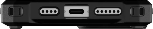 Vista 9 de URBAN ARMOR GEAR UAG - Funda compatible con iPhone 15 Plus de 6.7 pulgadas, Monarch Pro color negro, imán integrado compatible con carga MagSafe