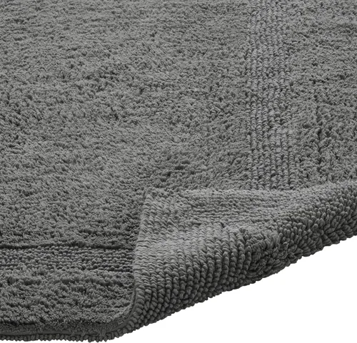 Vista 3 de Better Trends Alfombras de baño 100% algodón suave con mechones, de 17" x 24", absorbente de agua, reversible, lavable a máquina, para decoración