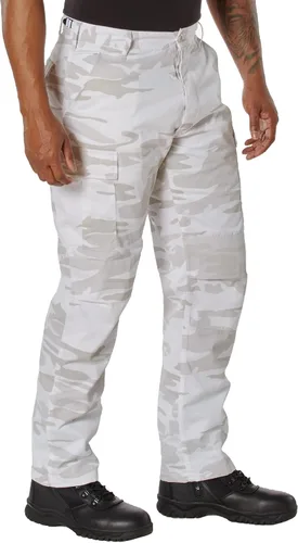 Vista 19 de Rothco: pantalones tácticos BDU – Pantalones cargo resistentes para senderismo al aire libre, EDC, uniforme de trabajo Uniforme de combate