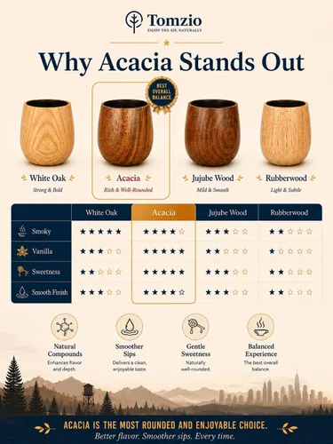 Vista 5 de Father's Day Ideas - Vaso de madera carbonizada real de bourbon de 11 onzas, taza de madera de acacia de alta calidad, aroma ahumado similar a