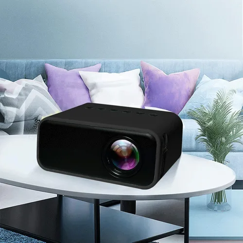 Vista 7 de Mini proyector de video 1080P proyector portátil compatible con USB teléfono Android IOS, proyección de 100 pulgadas, artilugios tecnológicos