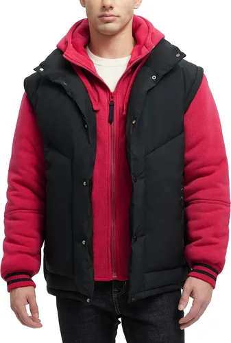 Vista 7 de Abrigos de Invierno para Hombres Chaquetas de Invierno Resistentes al Agua Abrigadas Gruesas Aisladas con Capucha Abrigo a Prueba de Viento