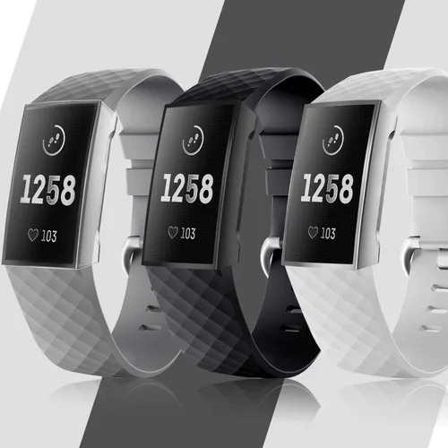 Vista 6 de FINTIE Protector de pantalla compatible con Fitbit Charge 4/3/3SE, carcasa suave y delgada chapada en TPU (paquete de 3)