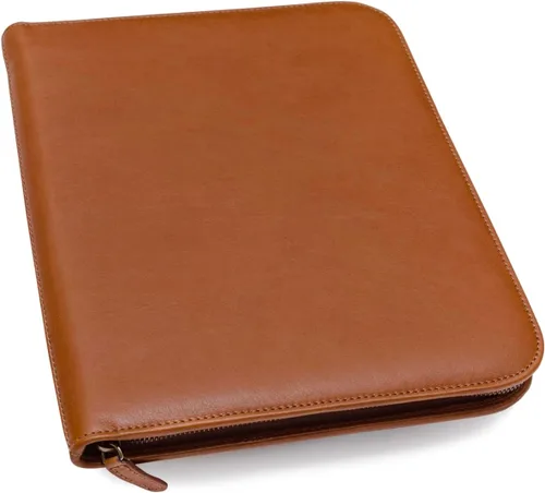 Vista 12 de Maruse italiano portadocumentos de piel – fabricado en Italia, Negro