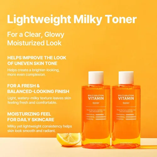 Vista 3 de SWANICOCO KBeauty - Tónico lechoso ligero para hidratación de pieles grasas, cuidado de la piel con agua de árbol vitamínico, triple ácido