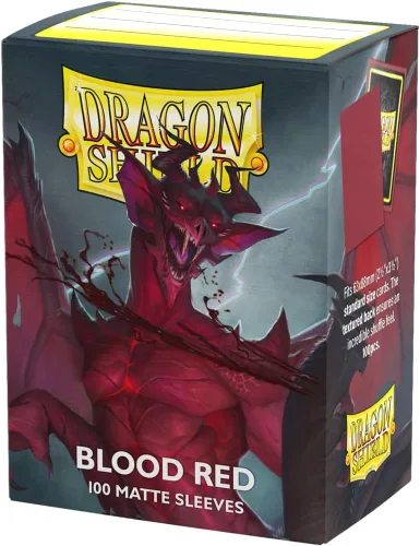 Vista 24 de Dragon Shield Fundas para cartas mate de tamaño estándar 100 CT - Fundas TCG lisas y resistentes - Compatible con Pokémon, carne y sangre, una