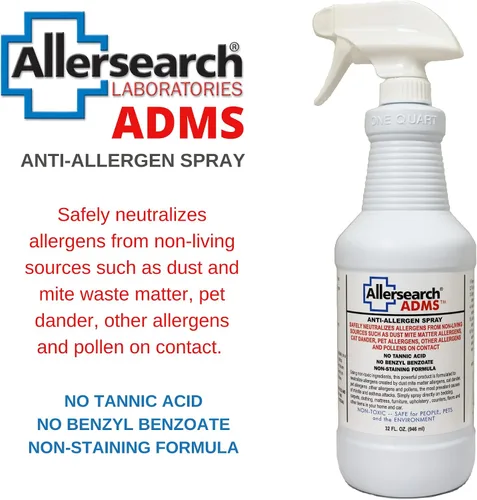 Vista 4 de ADMS spray antialérgico, 32 onzas, Ivory, 1