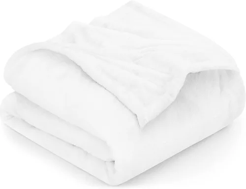Vista 97 de Utopia Bedding - Manta de vellón de lujo, mullida, antiestática; manta de suave microfibra de 8.8 oz/yd² (300 g/m²) para sofá y cama; tamaño Gris