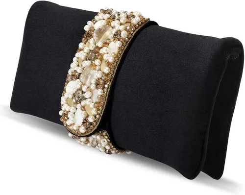 Vista 7 de Aheli Clutch Purses for Women Handmade Evening Bridal Handbags