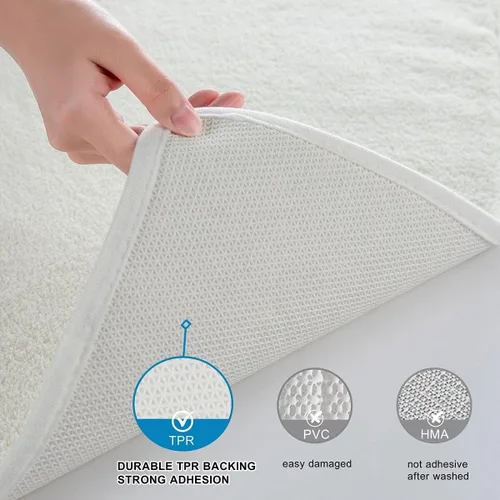 Vista 5 de Tapetes de baño con silueta de jugador de voleibol, para amantes de los juegos de pelota y deportes, decoración del hogar para niñas, niños