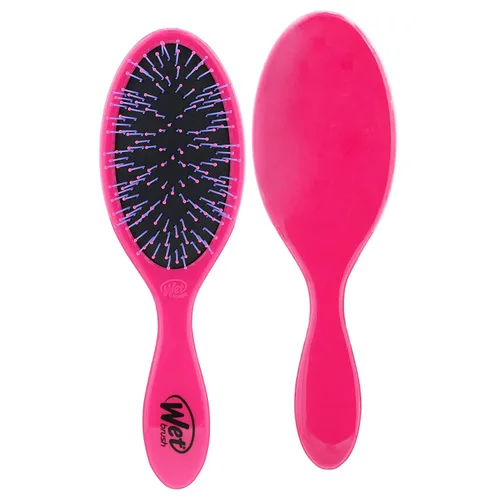 Vista 15 de Wet Brush - Cepillo desenredante para cabello grueso, negro, con cerdas ultrasuaves IntelliFlex que se deslizan a través de los nudos con facilidad