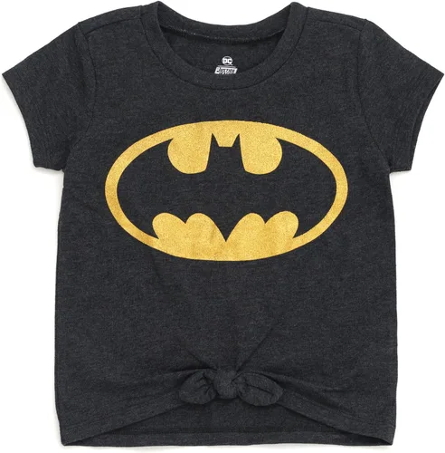 Vista 7 de DC Comics Liga de la Justicia Batgirl Super Girl Wonder Woman - Paquete de 3 camisetas para niños pequeños a grandes