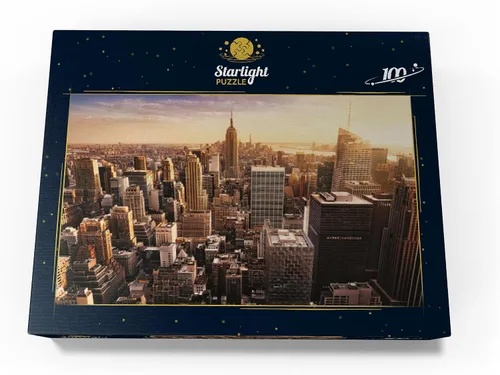 Vista 4 de MyPuzzle Skyline - Nueva York - Rompecabezas prémium de 100 piezas para adultos