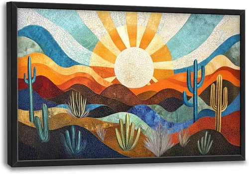 Vista 17 de Quorin Arte de Pared Grande Afroamericano Abstracto de Chica Negra Mujer Imágenes de Danza Decoración de Pared Retro Étnico Impresión en Lienzo