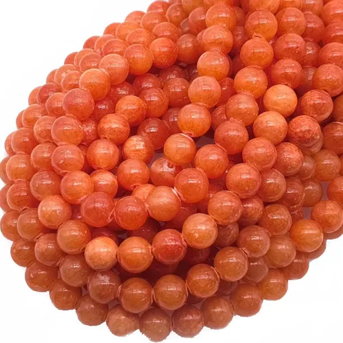 Vista 9 de Cuentas de ágata de pavo real natural de 0.236 in, cuentas redondas lisas de materiales de bricolaje, pulsera, collar, aretes, fabricación de joyas