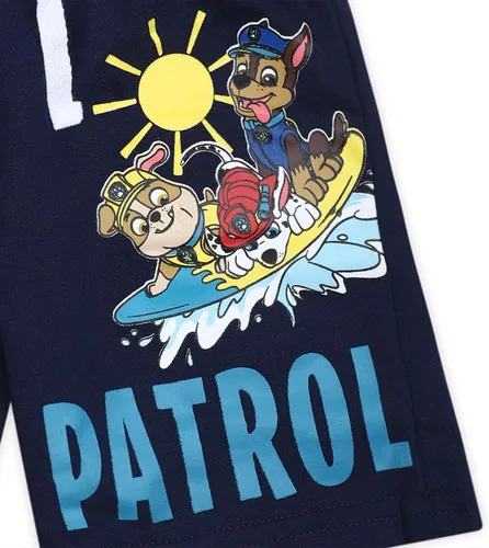 Vista 5 de Paw Patrol Nickelodeon - Paquete de 2 pantalones cortos para niños pequeños, 4-7