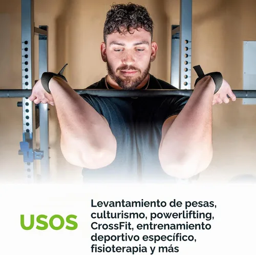 Vista 3 de Gradient Fitness Correas de levantamiento Correas de muñeca para levantamiento de pesas, correas de levantamiento de pesas, correas