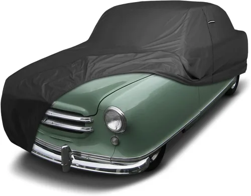 Vista 14 de iCarCover Funda de automóvil personalizada de alta calidad para AMC Ambassador 1965-1973, resistente, impermeable, para todo tipo de clima, lluvia