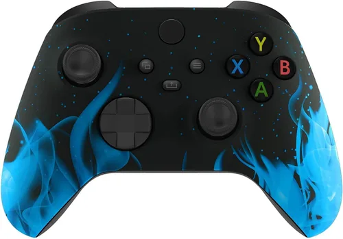 Vista 47 de Custom Controller for Xbox Series X/S - One - PC - Custom Gaming Controller -Soft Shell for Comfort Grip X (Galaxy)