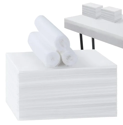 Vista 14 de 100 sábanas desechables de 31 x 71 pulgadas, sábanas de mesa de masaje, tela no tejida, cubierta de cama de spa, transpirable, para masajes
