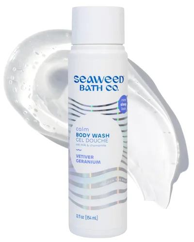 Vista 13 de Seaweed Bath Co. Gel de Ducha Energize, Aroma a Pomelo Naranja, 12 Onzas, Gel de Ducha para Hombres y Mujeres, Vegano, Sin Parabenos, Sin Sulfatos
