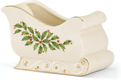 Vista 27 de Lenox 898272 Plato Cubierto Navideño, Pequeño, Navidad, Vajilla Festiva para Servir