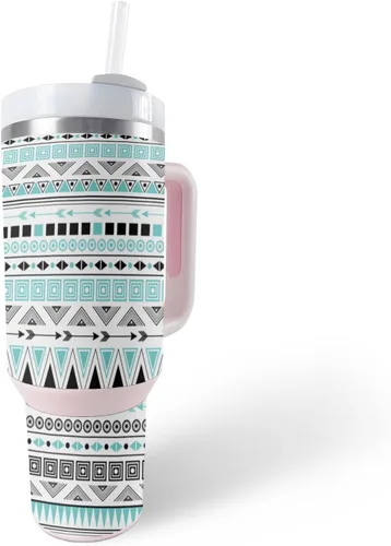 Vista 30 de MightySkins Skin - Vaso de vinilo compatible con Stanley The Quencher H2.0 FlowState de 40 onzas, Swirly, protectora, duradera y única, fácil