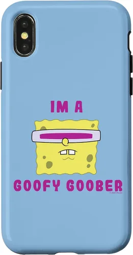 Vista 5 de Funda para iPhone 11 Pro Max Bob Esponja SquarePants I'm A Goofy Goober