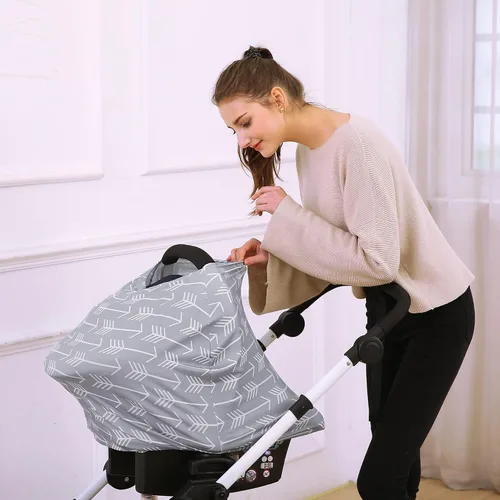 Vista 5 de Funda para Asiento de Coche y Silla de Paseo para Lactancia - Funda Multiusos para Silla de Paseo y Asiento de Coche, Fundas para Lactancia, Regalos