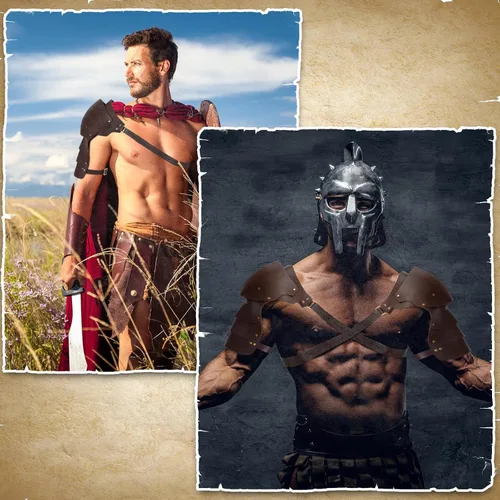 Vista 4 de Panitay Halloween Hombres Hombro Armaduras Hebillas Cuerpo Ajustable Cuerpo Pecho Arnés PU Armadura Hombro Armadura Steampunk Armadura
