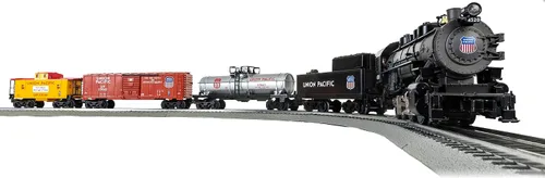 Vista 13 de Lionel Union Pacific Flyer - Juego de tren eléctrico de calibre O con control remoto, a partir de 14 años Bluetooth 5.0, control remoto, vagones
