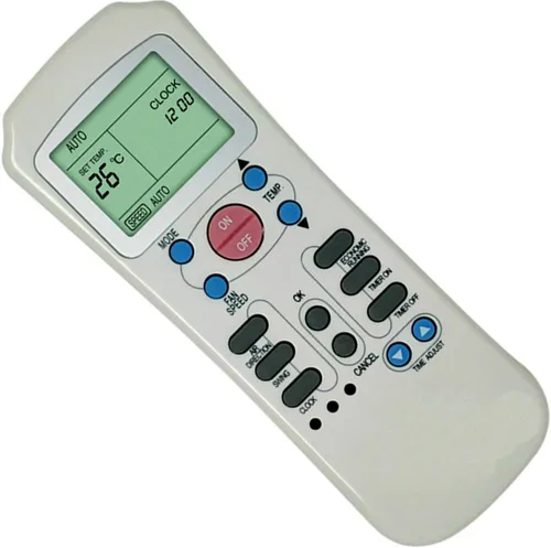 Vista 2 de Generic Mando a distancia de aire acondicionado de repuesto para portador Springer Midea Delchi R14a/e compatible con R14a/ce