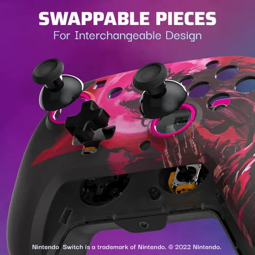 Vista 6 de PDP REMATCH Wired Controller for Nintendo SwitchLiteOLED - Calamity Ganon