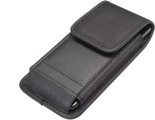 Vista 3 de Funda de nailon para teléfono celular para iPhone 12 Mini (5.4), SE2020, 11 Pro, 8, 7, I6, XS, X, bolsa para teléfono