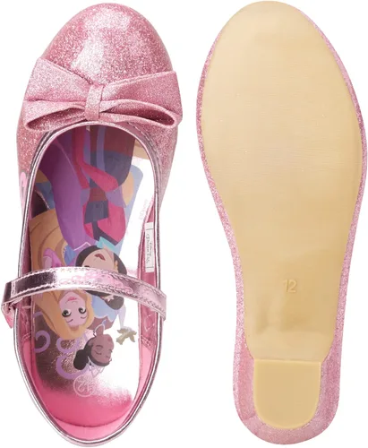 Vista 6 de Disney Princess Shoes - Zapatos de tacón bajo con purpurina Mary Jane niñoniña pequeña