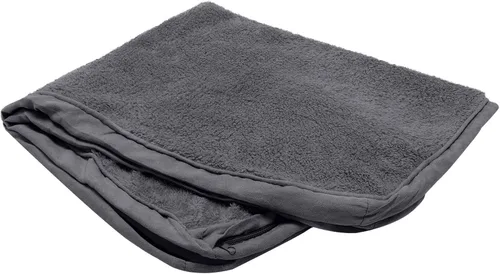 Vista 35 de Furhaven - Funda de repuesto para cama de perro resistente al agua, interior/exterior, con logo, Oxford Polycanvas, lavable - Castaño, jumbo plus