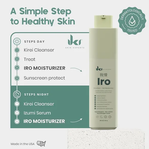 Vista 4 de RYO Emulsion Gel Moisturizer - Loción facial ligera con ácido hialurónico, niacinamida y centella asiática - Hidrata, calma y fortalece la barrera