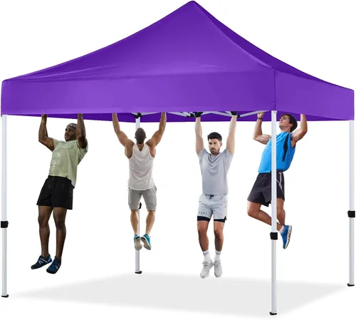 Vista 20 de Carpa Desplegable 10x10 Serie Comercial, Blanco