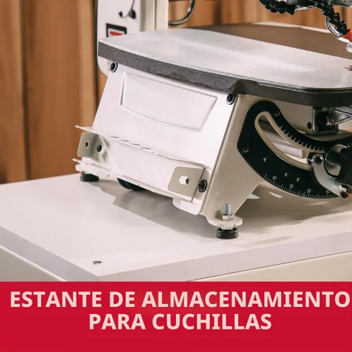 Vista 7 de Sierra de contornear JET de 22 pulgadas con interruptor de pie, velocidad variable, 120V 1Ph (JWSS-22B)