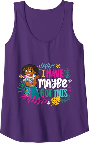 Vista 6 de Disney Encanto Maribel I have maybe got this Camiseta sin mangas, Azul / Patchwork, S