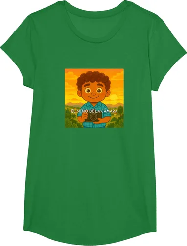 Vista 87 de Camiseta El Niño de la Cámara – Diseño Oficial del Cuento Ilustrado